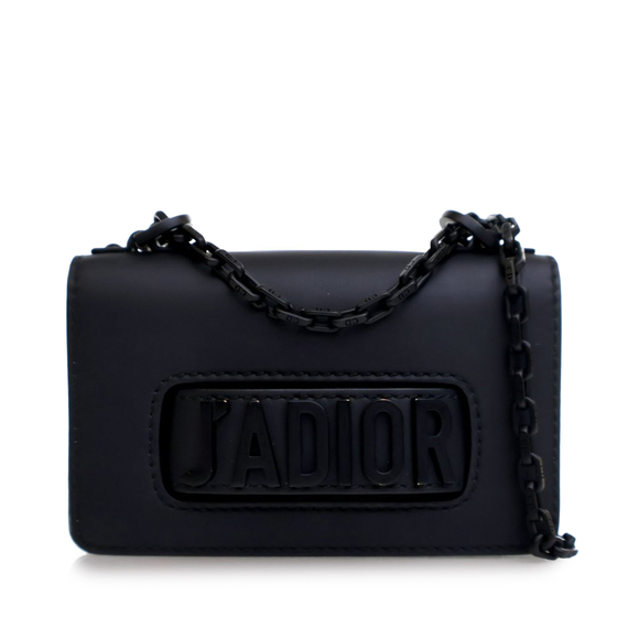 Pre-Loved Dior Mini Ultra Matte Calfskin J'Adior Chain Flap - Picture 1 of 12